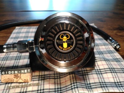 Vintage aqua-lung DIVE-MASTER-3 Repaired item-Good Condition