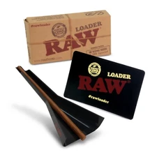 RAW Loader for King Size Cones with Scoop Card and Poker