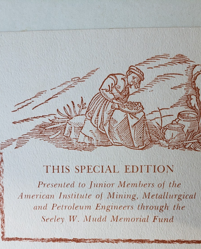 De Re Metallica ~ Herbert Clark Hoover, Special Institute of Mining Edition 1950 - Picture 5 of 13