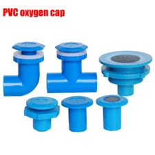 20mm Blue PVC Aquarium Air Stone-Oxygen Bubbles Pump Fish Tank Pond Hydroponics