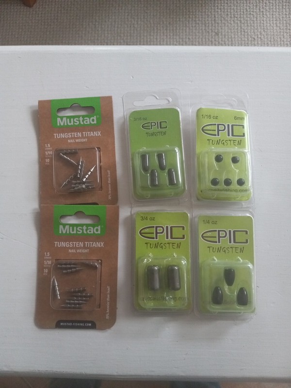 Tungsten Weights Assortment