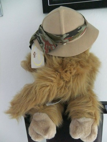 SAFARI HAT SOFT CUDDLY TOY 