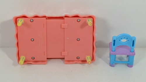 Figura de acción Mattel 2003 mesa y silla de comedor 5,25" Mattel Dora la Exploradora - Imagen 3 de 3