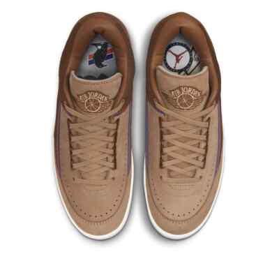 Nike Air Jordan Retro 2 Two18 Rocky Tan Red Blue DV7129-222 Mens