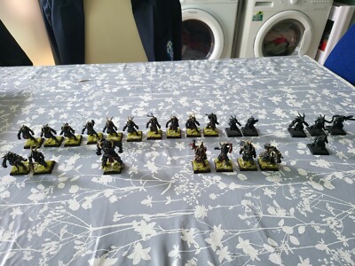 Chaos Blood Bowl Unikat komplett umgebaut Pro Painted Beastmen Chaos Team