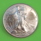1996....RAREST SILVER EAGLE 1996 LOWEST MINTAGE IN SILVER EAGLE HISTORY!