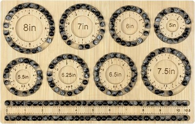 Bead Boards for Jewelry Making, Bamboo Beading Board Bracelet log 