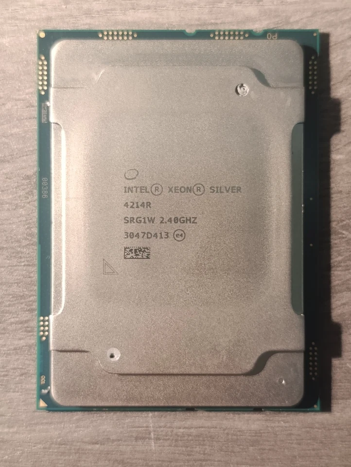 Lote de 4x procesadores Intel Xeon Silver 4214R SRG1W 2.4Ghz *GARANTIZADOS* - Immagine 2 di 2