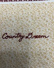 VTG Needlepoint Floral Throw Pillow Quilt Design Maroon Navy Blue Country Living — photo 3