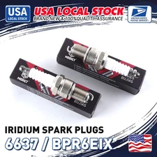GENUINE Modigt x4 High-quality Spark Plugs OEM Replacement For NGK 6637 BPR6EIX