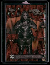 2025 WWE Cactus Jack x Wrestlemania #13 Nia Jax Orange Ray Wave Refractor #/25
