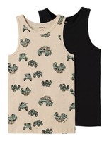 Tank Top Jungen 2Er Set Monster Truck Unterhemd Name It Peyote 158-164 Eu