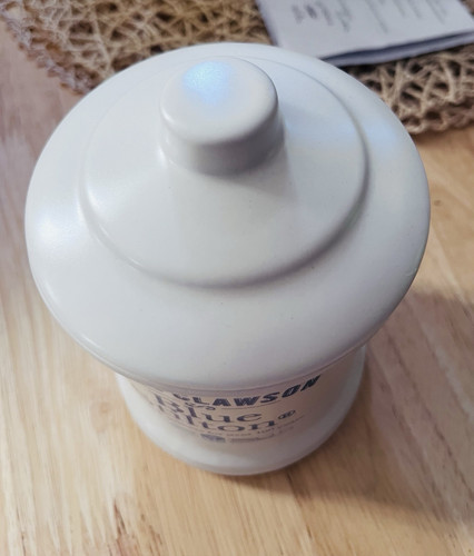 Long Clawson Blue Stilton Cheese Stoneware Lidded Pot - Picture 2 of 6