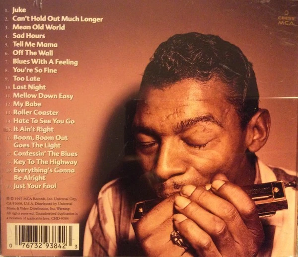 CD Little Walter: His Best (Chess) + Muddy Waters/ Willie Dixon/ Fred Below u.a. - Bild 2 von 2