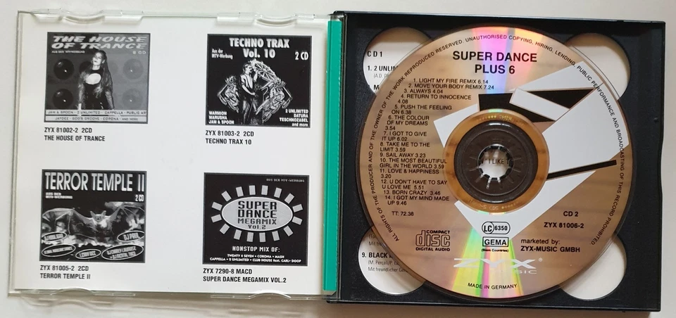 * SUPER DANCE 6  MIT DEM EXTRA PLUS *    2 CD     755 - Bild 4 von 4