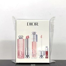 DIOR Addict Essentials 3 Piece Set Lip Glow, Lip Maximizer & Mini Lip 001 Pink
