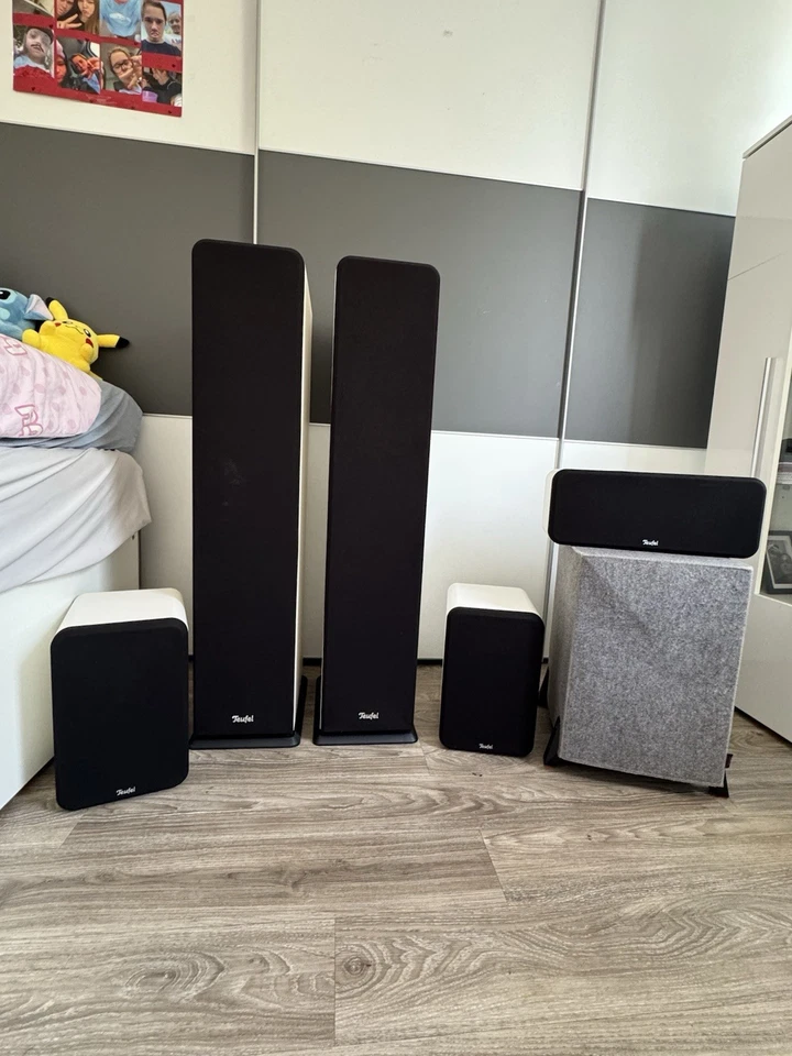 Teufel Ultima 40 5.1 Surround Set + Pioneer Verstärker - Bild 2 von 4