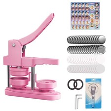 Button Maker Machine 58mm - 3 Gen Installation- 2.25in DIY Button Maker Pr...