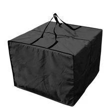 Outdoor Cushion Storage - Durable 210D Patio Cushion Bag with Zippered Closur...