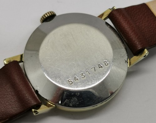 Vtg 1960 Eterna Gold Plated 17 Jewel Slimline Gold Plated Ladies Watch Cal 1435K - Picture 14 of 17