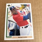 1991 Upper Deck MICHAEL JORDAN RC #SP1 Chicago White Sox Baseball Card (f5)