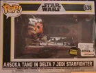 🚀 Funko Pop! Star Wars Ahsoka Tano in Delta-7 Jedi Starfighter #638 – NEW!