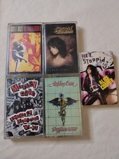 Classic Heavy Metal Cassettes Lot Of 5