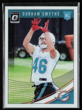 Durham Smythe 2018 Donruss Optic #135 RC Miami Dolphins