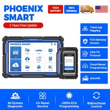 Topdon Phoenix Smart J2534 Ecu Programming Topology Bidirectional Scan Tool