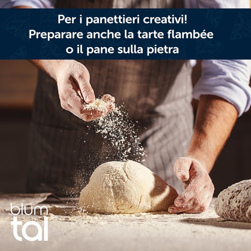 Blumtal Pietra Refrattaria per Pizza da Forno Pietra Lavica per Barbecue a Gas - Foto 20 di 24