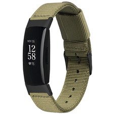 Nylon Sport Bands Compatible with Fitbit Inspire 3 Women, Sport Nylon breatha...