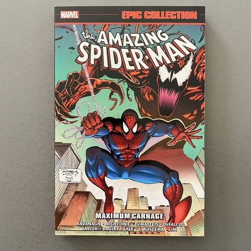 MARVEL EPIC AMAZING SPIDER-MAN V25 TPB MAXIMUM CARNAGE (2019, MARVEL COMICS)