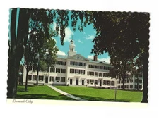 Dartmouth College Dartmouth Hall Vintage postcard unposted