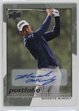 2024 Upper Deck Portfolio Auto Maverick McNealy #12 Auto 7zf