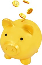 Large Piggy Bank,Coin Bank for Boys and Girls,Unbreakable Plastic Money...