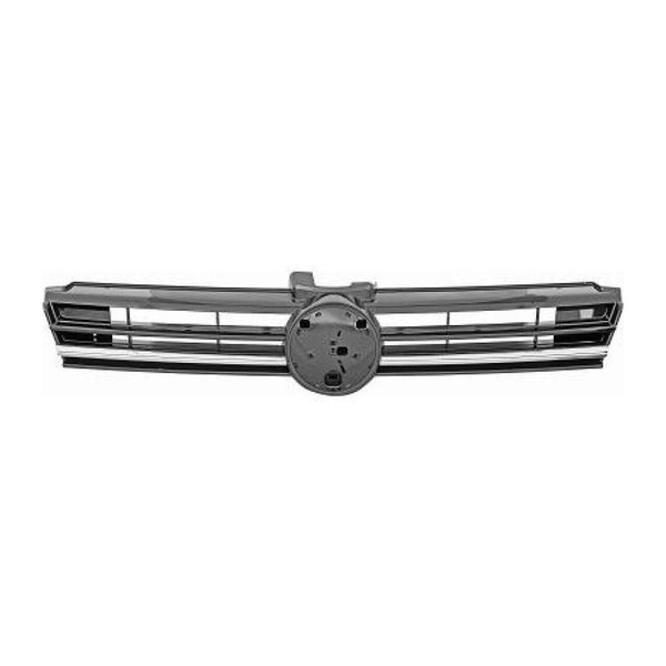 Diederichs LüFtungsgitter KüHlergrill Chrom/Schwarz FüR VW Golf VII Facelift-image