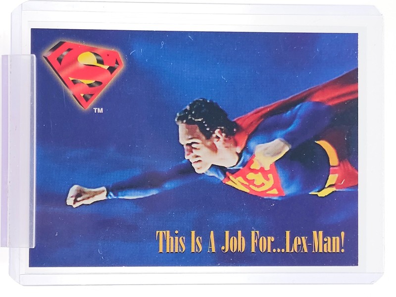 THIS IS A JOB FOR...LEX-MAN! SUPERMAN 1995 SKYBOX LOIS & CLARK #85 Q7183