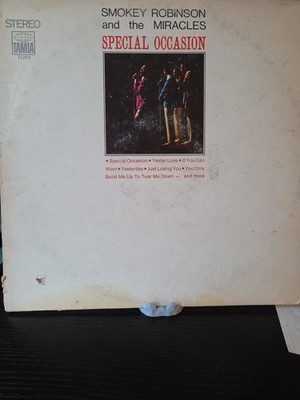 Smokey Robinson and the Miracles Special Occasion Vinyl LP 1968 Tamla TS290 Soul