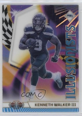2023 Panini Illusions Illusionists Light Blue 53/299 Kenneth Walker III #6 15wb