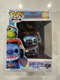 Funko Pop! Plus: Disney Gamer Stitch (Metallic) #1564