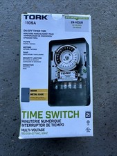 Tork Indoor 24 Hour DPST Time Switch 1109A 90a