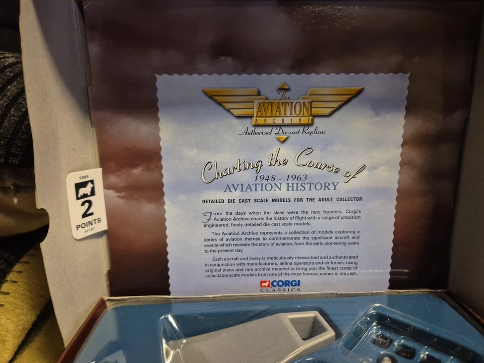 corgi the aviation archive-douglas dc3 air france 1st issue 47110 - Image 4 of 4