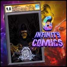 ONE WORLD UNDER DOOM #1 VIRGIN SS CGC 9.8 🔥 SIGNED AND REMARKED BY JOHN GIANG