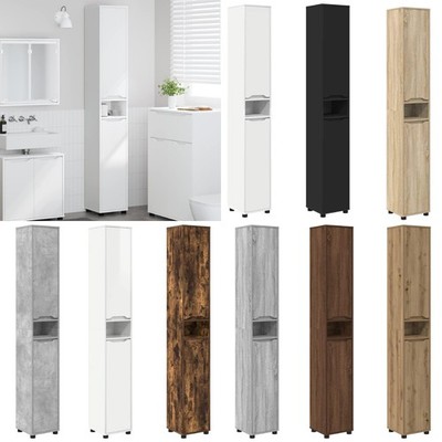 Badezimmerschrank Holzwerkstoff Hochschrank Badschrank mehrere Auswahl