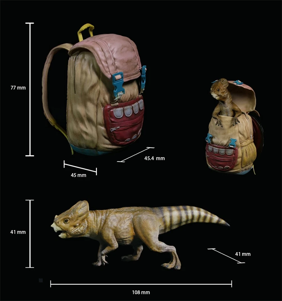 DINO DREAM 1/5 Aquilops Dolores Set Figure Dinosaur Collections Model Toy Gift - Image 2 of 4