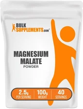 Magnesium Malate Powder 300mg Supplement for Optimal Health and Vitality