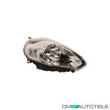 Hauptscheinwerfer rechts H4 mit Motor passt für Fiat Punto Evo 09-12