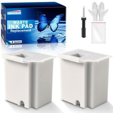 Waste Ink Pad Replacement With Reset Software For EcoTank ET2800 2Pk