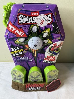 Zuru Smashers Horror House Dig & Dissect Playset With 35+ Surprises Inside 36 PC