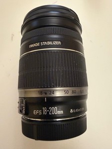 Canon EF-S 18-200mm f/3.5-5.6 IS Lens - Boxed